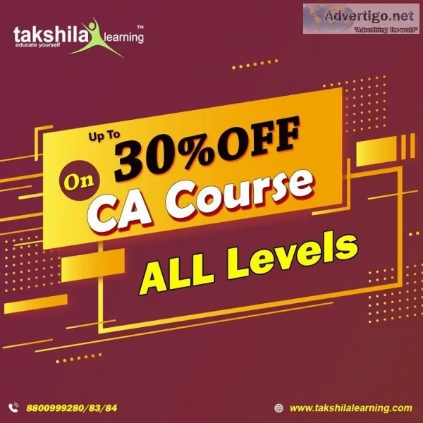 Chartered Accountant Course &ndash (CA Online Classes)