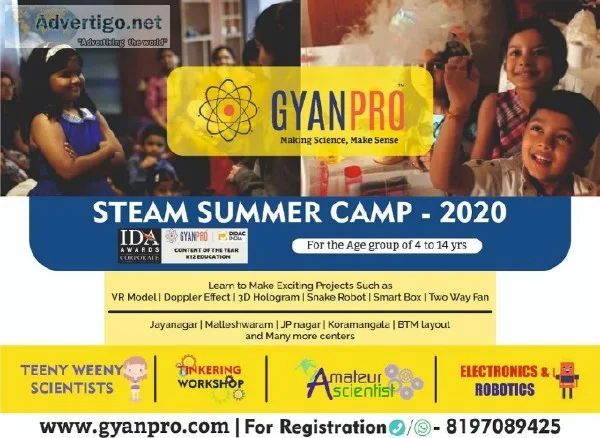 Electronics and Robotics  Workshops  Jayanagar
