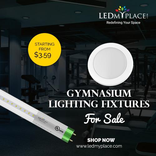 Buy Best LED Gym Lighting Fixtures From LEDMyplace