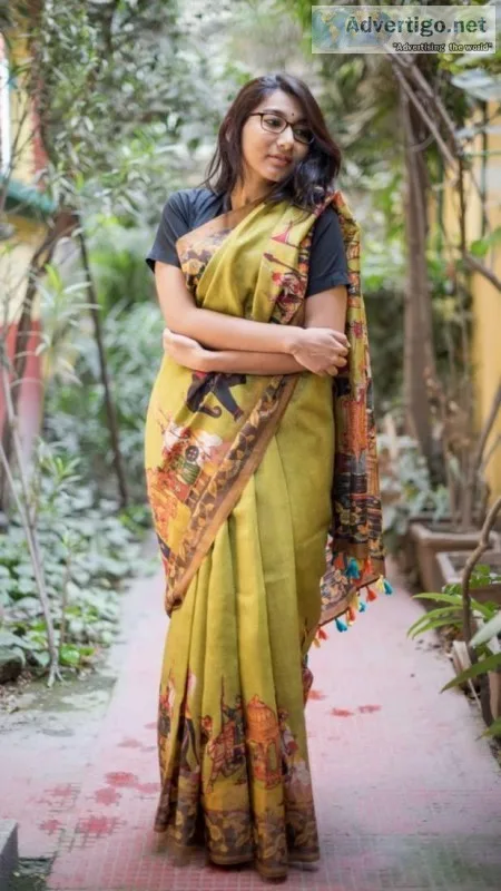 Authentic Hand Woven Sarees Online at Mirraw