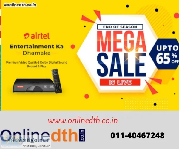 Airtel Digital TV New Connection