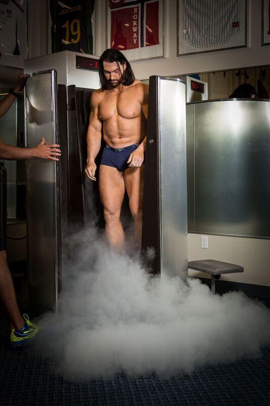 Whole body cryotherapy sauna