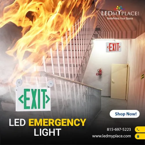 LED Emergency Lights For Hospitals Office and Commercial Spaces