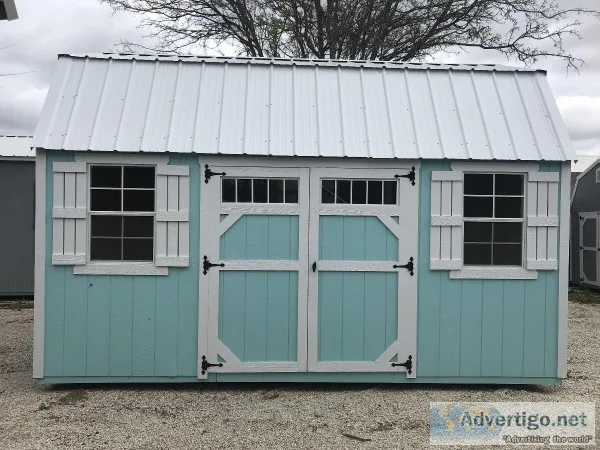 10X16 SIDE LOFTED  BARN