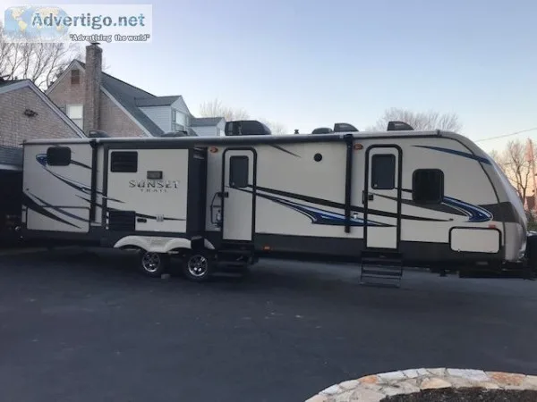 2014 33  Sunset Trail Bunkhouse Travel Trailer