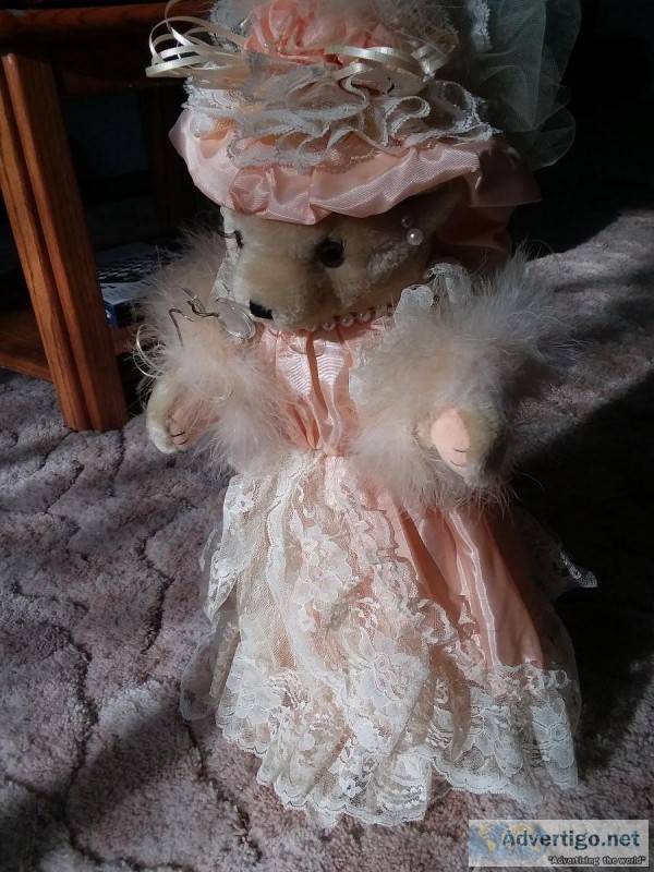 Victorian tea party bear.