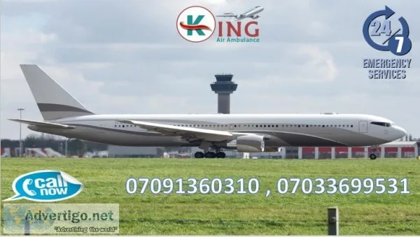 Book modern and top-level air ambulance 