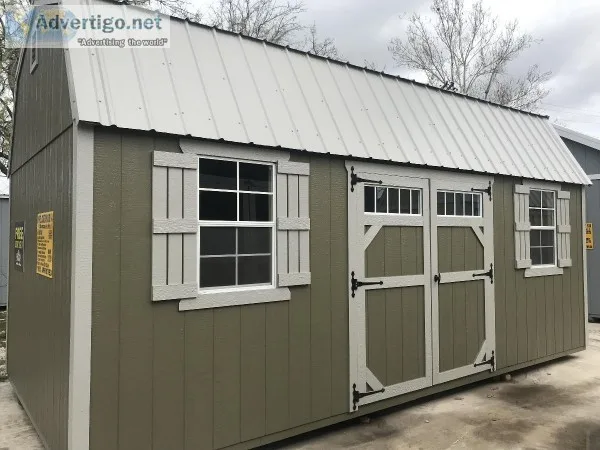 10X20 SIDE LOFTED BARN