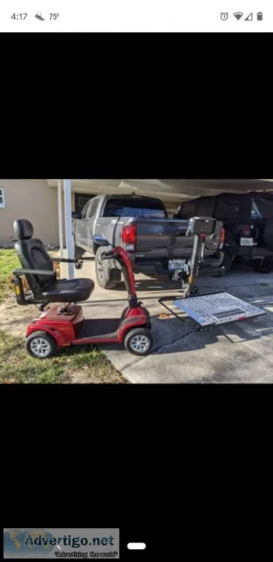 Electric Scooter and Lift