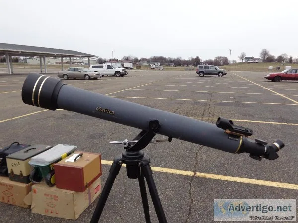 GALILEO REFRACTOR ASTRONOMICAL TELESCOPE WITH FOLDING TRIPOD
