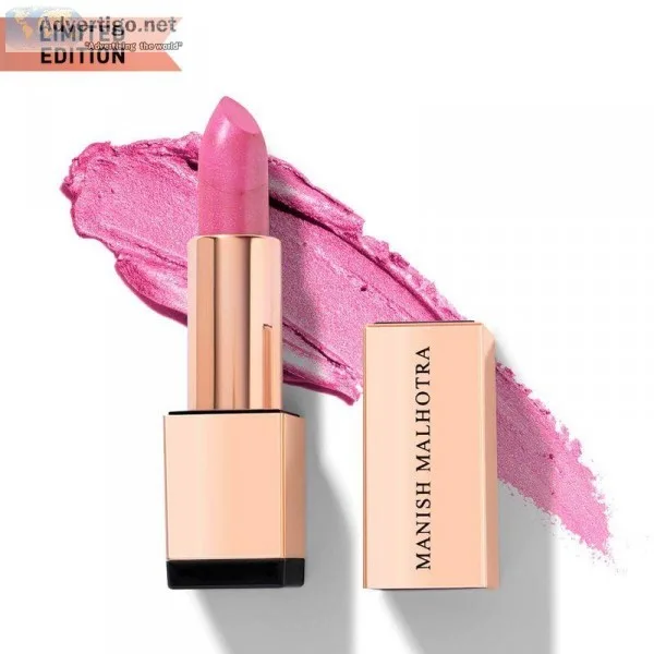 MANISH MALHOTRA METALLIC LIPSTICK - INDULGENCE