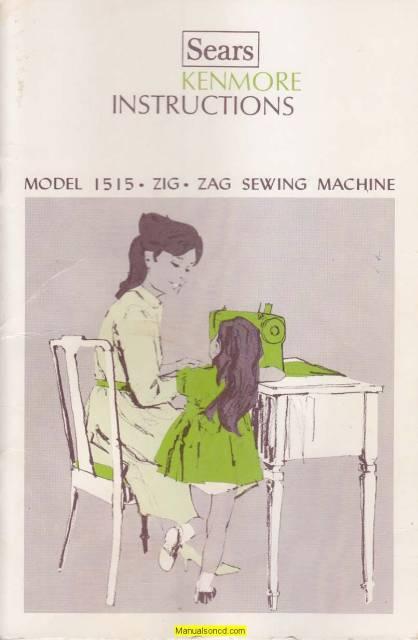 Kenmore 158.1515 &ndash 15150 Sewing Machine Instruction Manual