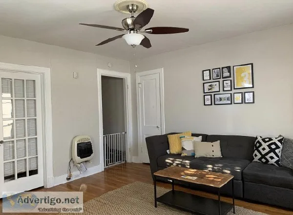 Large charming upstairs apartment for rent