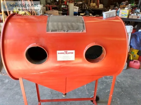 Sandblaster with Light