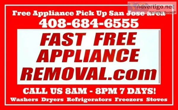 Fast Free Appliance Removal