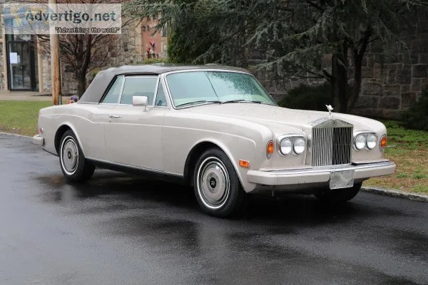 23239 1988 Rolls-Royce Corniche II Convertible