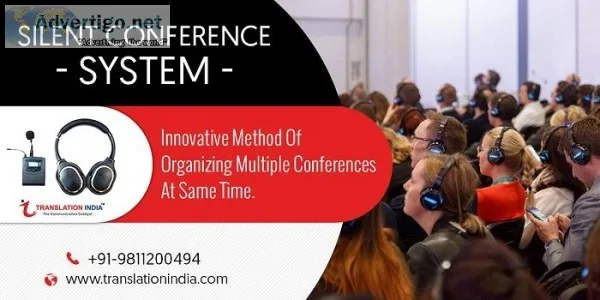 Silent Conference Systems in Delhi Hire Conference Equipments -G