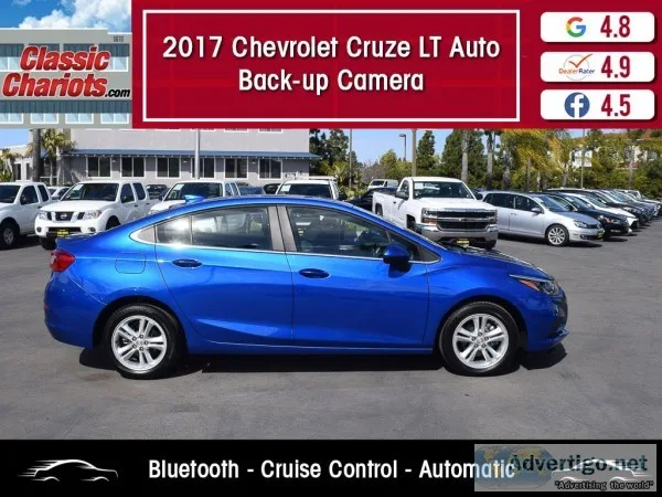 Used 2017 Chevrolet Cruze LT Auto for Sale in San Diego - 21343