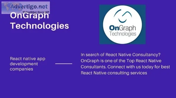 React native developer  React native app development companies