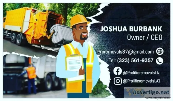 Local Junk Removal Available