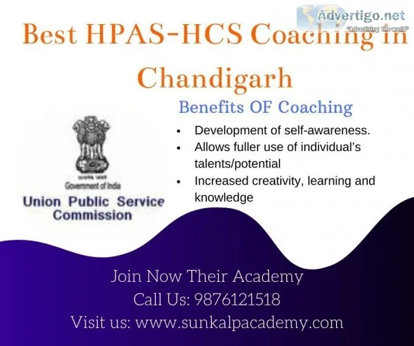Best HPAS-HCS Coaching in Chandigarh
