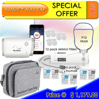 ResMed AirMini AutoSet P10 Promo Package