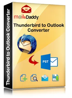 Mailsdaddy thunderbird to outlook 