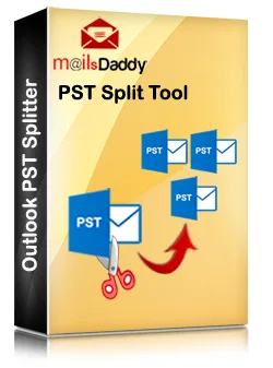 Mailsdaddy pst split tool