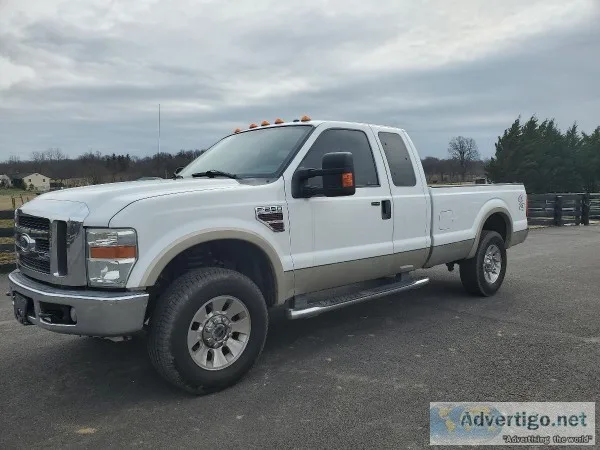 2008 Ford F-250 Lariat SD Extended Cab 4WD Diesel Pickup