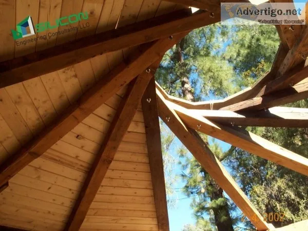 Timber Roof Structure Design Washington - Silicon Engineering Co