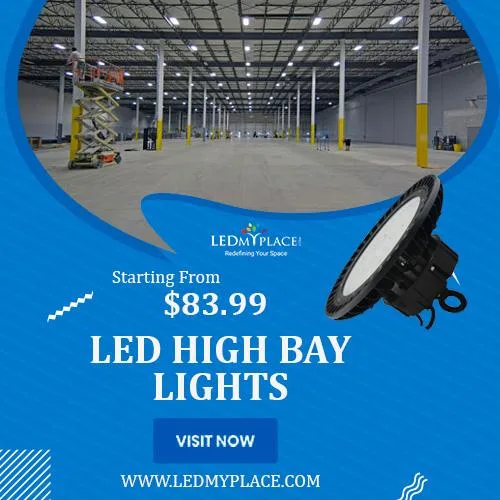 Purchase High Bay LED Lights at Low Price