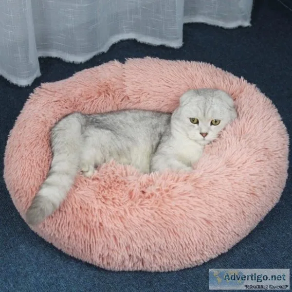 Long Plush Super Soft Pet Bed Kennel Dog
