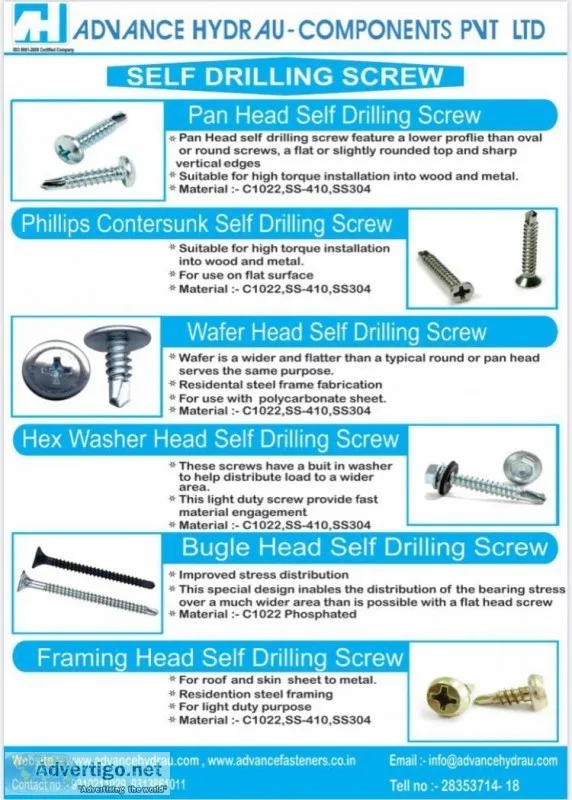 A Small Description on Self-Drilling Screw