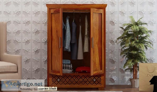 Purchase solid wood Cupboards with upto 55% off