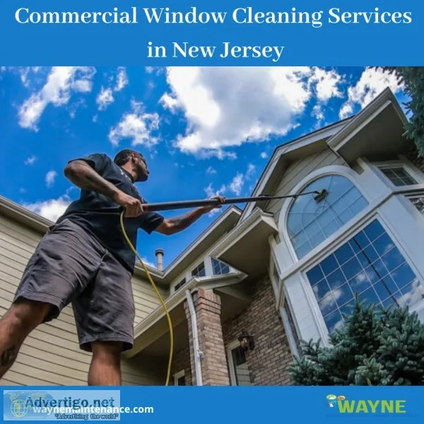Hire best commercial window cleaning services in Pinebrook
