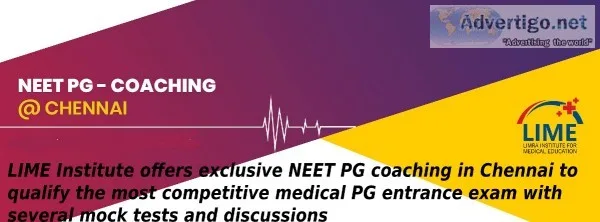 NEET PG Coaching Centre Chennai  PG Medical Coaching India