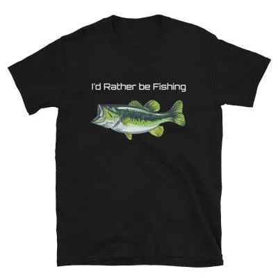WAIT Awesome New Bass Fishing T Shirt