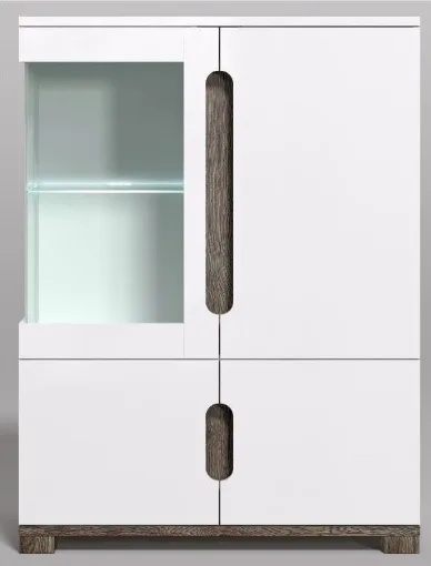 Shop for Ricca White High Gloss Living Room Furniture
