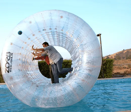 Explore exciting adventure activities at Della Adventure Park.
