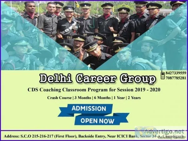 CDS Coaching Classes in Chandigarh