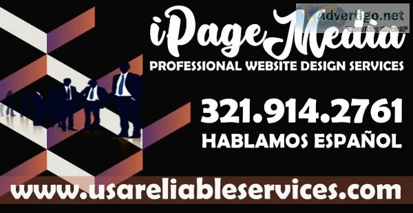 Professional Website Design. Hablamos Espa&ntildeol.