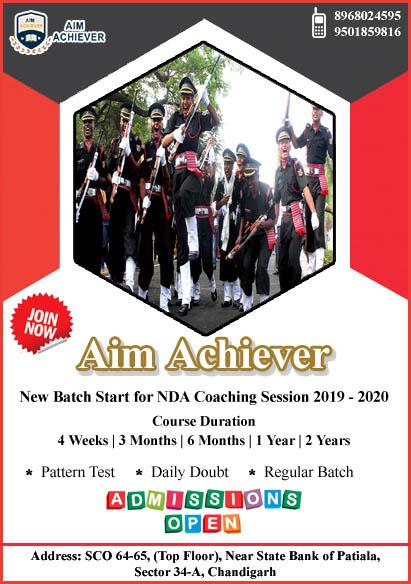 NDA Coaching in Chandigarh