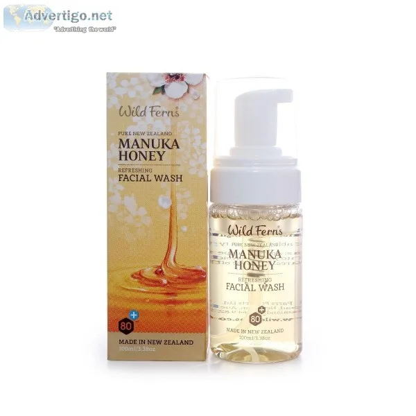 WILD FERNS MANUKA HONEY FACIAL WASH 100 ML