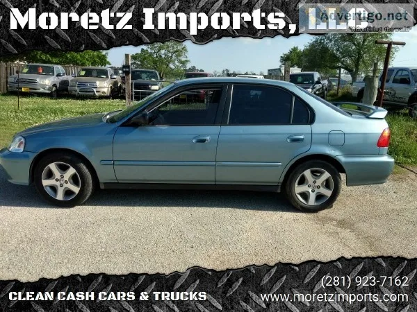 2000 Honda Civic VP Special Edition Sedan 125K Miles 90 Day Warr