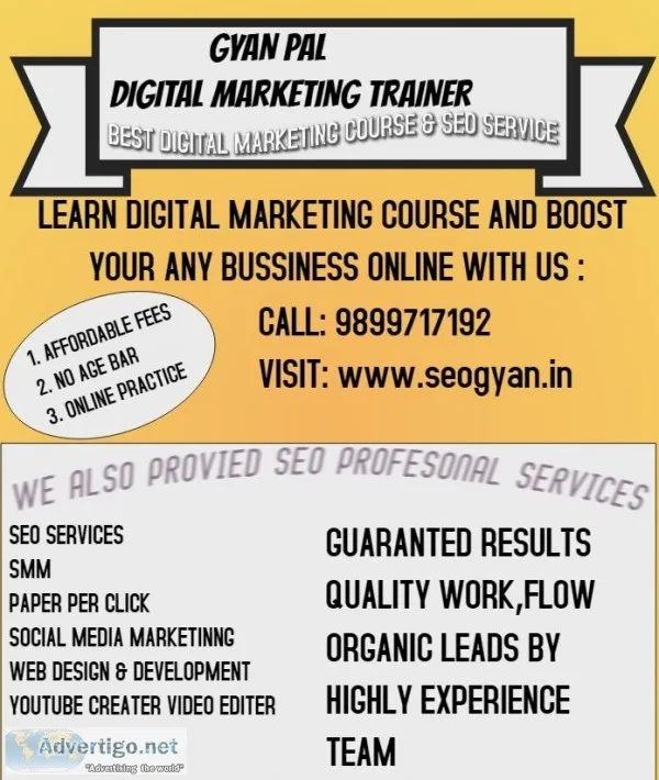 Learn Digital Marketing and Earn Online