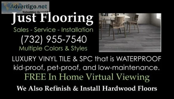 Flooring - Hardwood Refinishing and Vinyl Tike Install