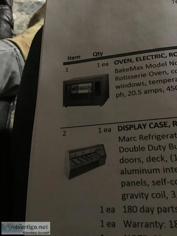 Oven Electric Rotisserie
