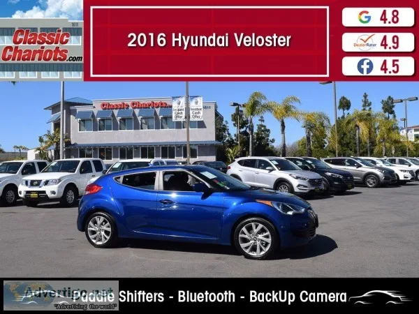 Used 2016 Hyundai Veloster for Sale in San Diego - 21277