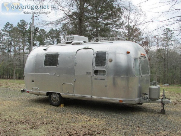 Classic RV 1973 airstream Globetrotter Camper