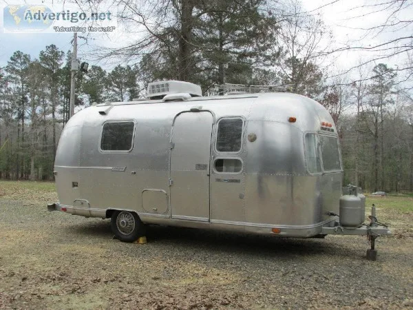 Classic RV 1973 airstream Globetrotter Camper